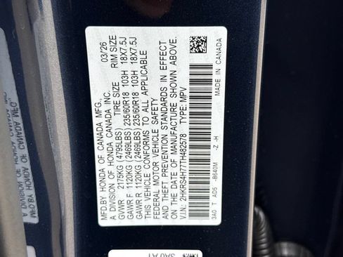 Certified 2026 Honda CR-V EX-L image 31