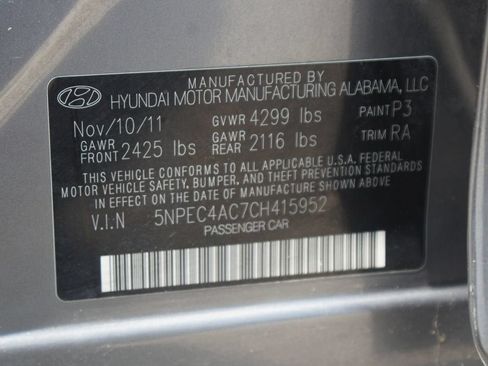 Used 2012 Hyundai Sonata SE FWD image 17