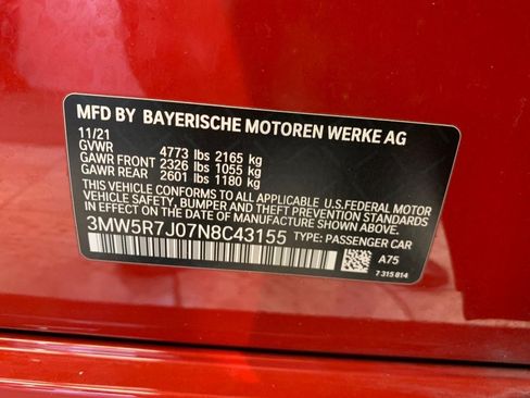 Used 2022 BMW 330i xDrive Sedan w/ Premium Package 2 AWD/4WD image 52