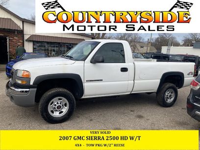 Used 2007 GMC Sierra 2500 W/T w/ Snow Plow Prep Package