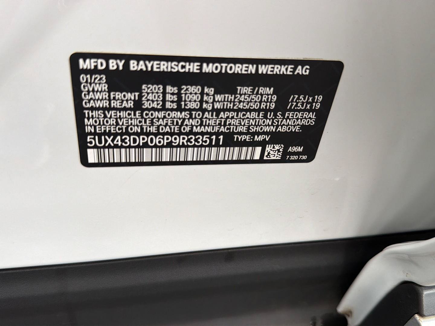 Used 2023 BMW X3 sDrive30i RWD image 43