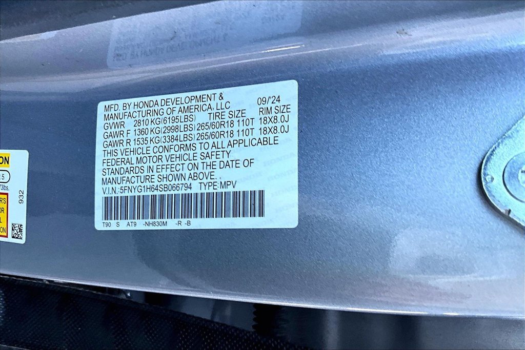 Certified 2025 Honda Pilot TrailSport image 14