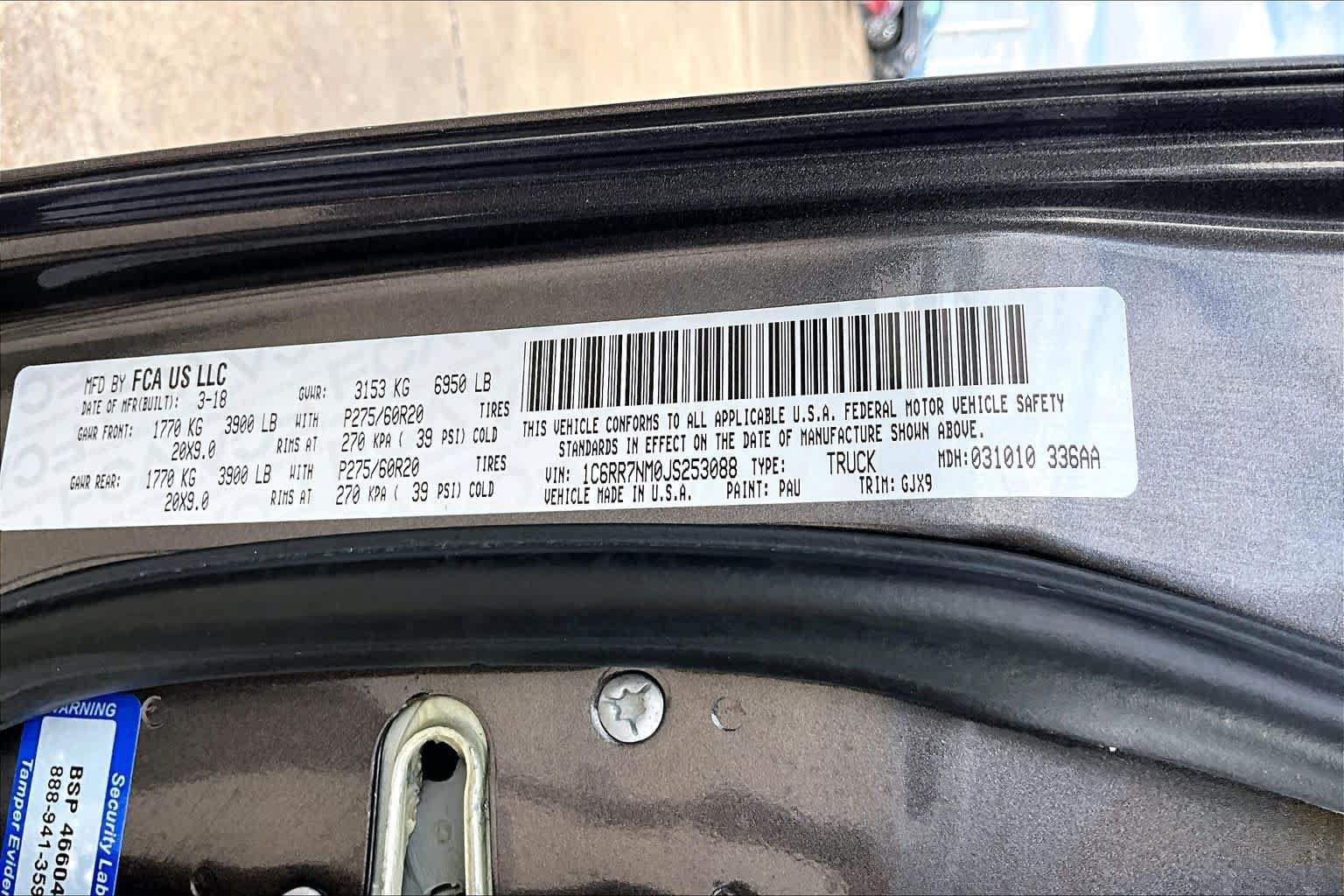Used 2018 RAM 1500 Laramie w/ Convenience Group AWD/4WD image 34