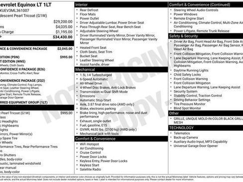 Used 2021 Chevrolet Equinox LT image 23