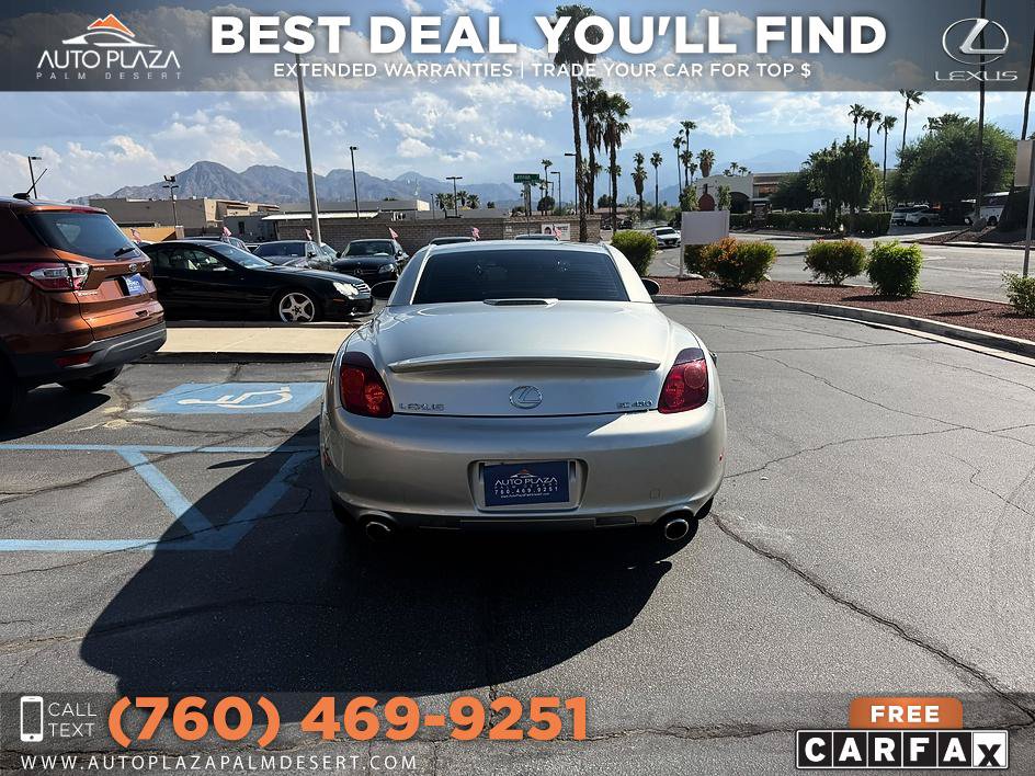 Used 2002 Lexus SC 430 Convertible RWD image 22
