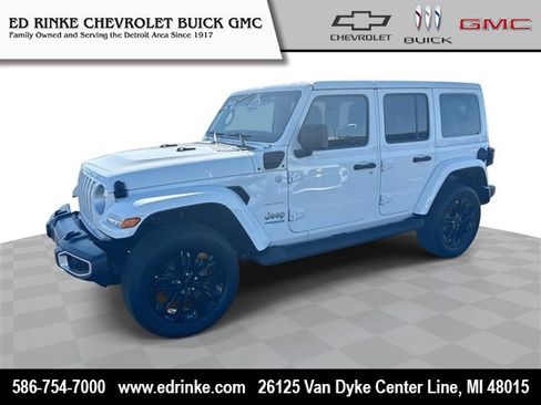 Used 2021 Jeep Wrangler Unlimited Sahara w/ Cold Weather Group image 1
