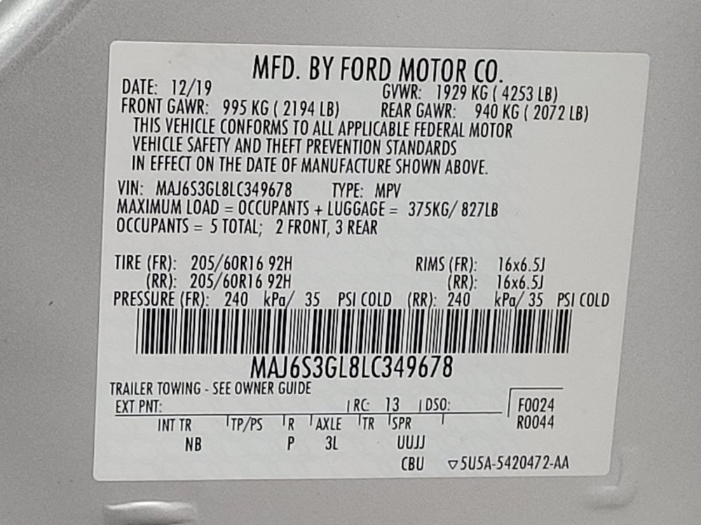 Used 2020 Ford EcoSport SE AWD/4WD image 33
