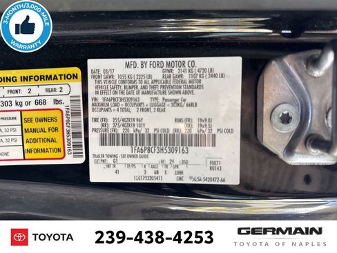 Used 2017 Ford Mustang GT Premium w/ GT Performance Package image 24