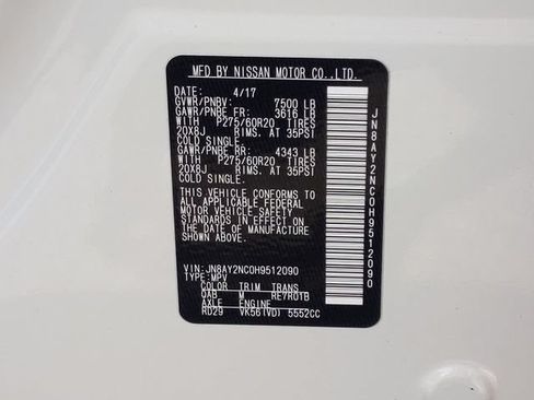 Used 2017 Nissan Armada SL w/ Technology Package AWD/4WD image 45