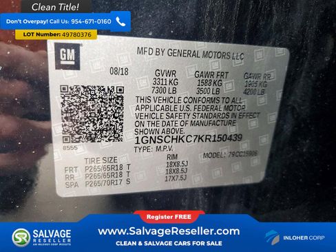 Used 2019 Chevrolet Suburban LT image 17