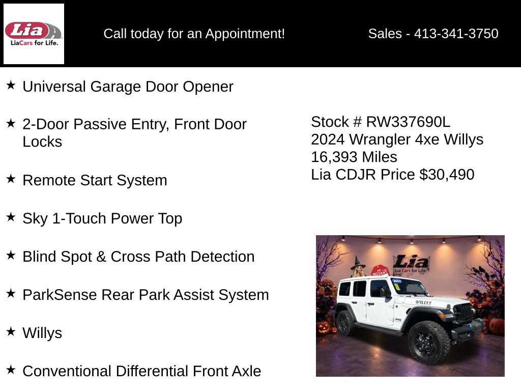 Used 2024 Jeep Wrangler Unlimited AWD/4WD image 26