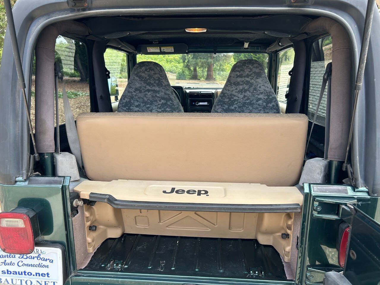 Used 2001 Jeep Wrangler Sport AWD/4WD image 29
