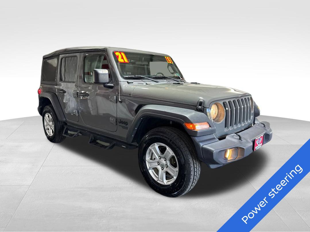 Used 2021 Jeep Wrangler Unlimited Sport AWD/4WD image 3