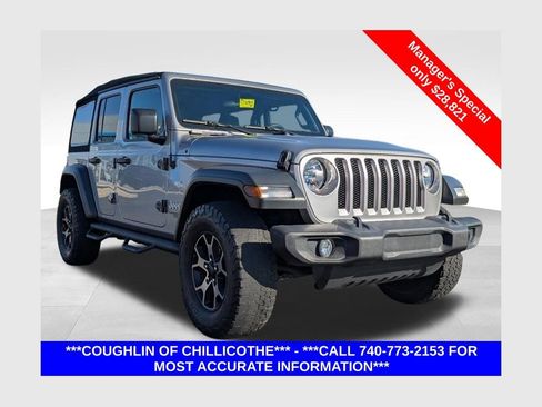 Used 2021 Jeep Wrangler Unlimited Sport image 1