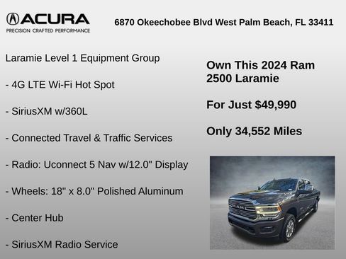 Used 2024 RAM 2500 Laramie image 36