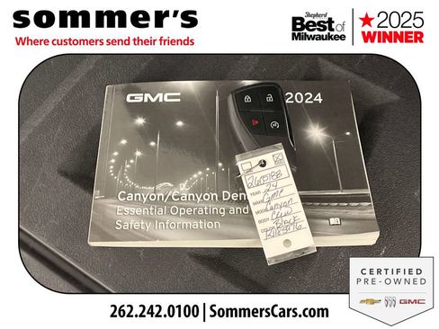 Certified 2024 GMC Canyon Denali w/ LPO, Denali Black Edition image 27