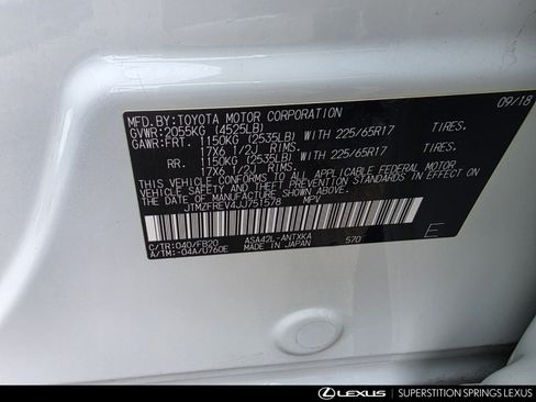 Used 2018 Toyota RAV4 LE w/ Carpet Mat Package FWD image 31