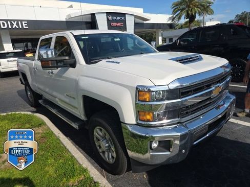 Used 2019 Chevrolet Silverado 3500 LTZ w/ Duramax Plus Package AWD/4WD image 3