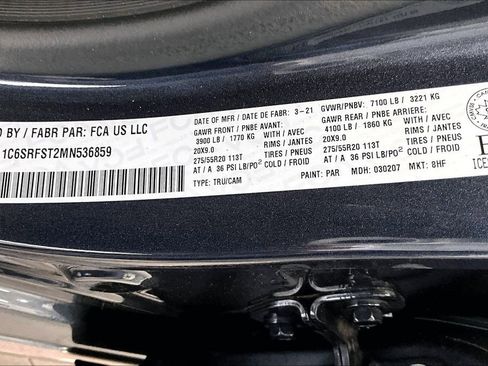 Used 2021 RAM 1500 Limited AWD/4WD image 17