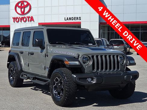 Used 2022 Jeep Wrangler Unlimited Rubicon 4xe image 1