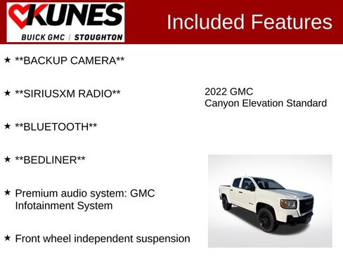 Used 2022 GMC Canyon Elevation Standard w/ Trailering Package image 2