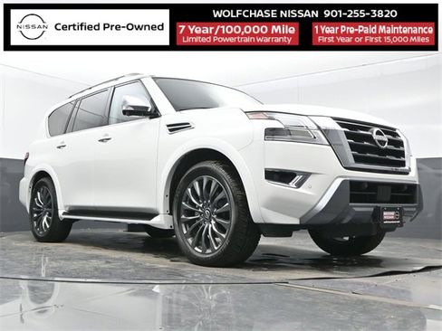 Certified 2024 Nissan Armada Platinum w/ Captain's Chairs Package image 28