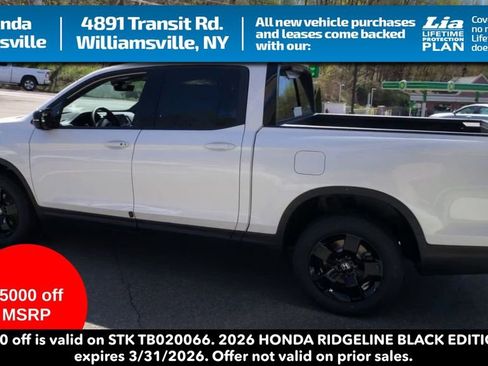 New 2026 Honda Ridgeline Black Edition image 6