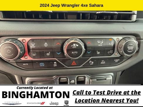 Used 2024 Jeep Wrangler Unlimited Sahara w/ Safety Group AWD/4WD image 22