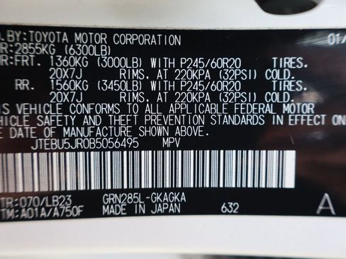 Used 2011 Toyota 4Runner Limited AWD/4WD image 48