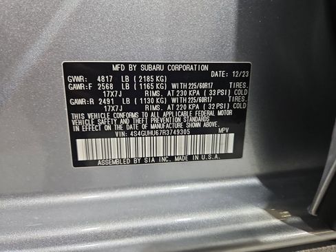 Certified 2024 Subaru Crosstrek 2.5i Wilderness w/ Crosstrek Mirror Package image 31