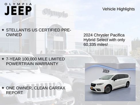 Certified 2024 Chrysler Pacifica Select image 6