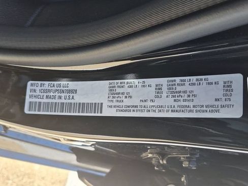 Used 2025 RAM 1500 RHO w/ RHO Level 1 Equipment Group AWD/4WD image 25