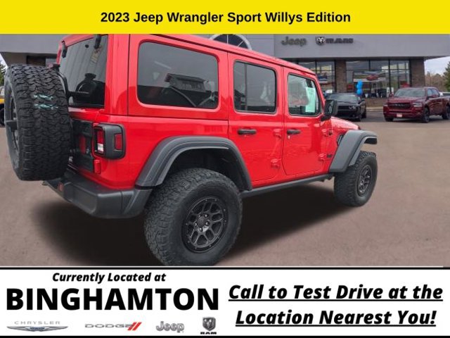 Used 2023 Jeep Wrangler Unlimited Sport AWD/4WD image 4