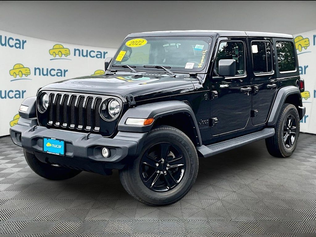 Used 2022 Jeep Wrangler Unlimited Sport AWD/4WD image 3