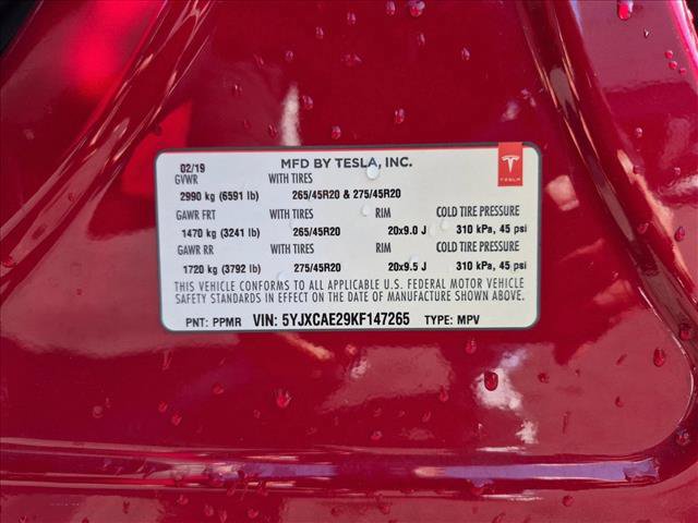 Used 2019 Tesla Model X 75D AWD/4WD image 15