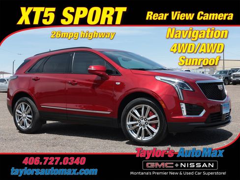 Used 2023 Cadillac XT5 Sportv w/ Technology Package AWD/4WD image 1