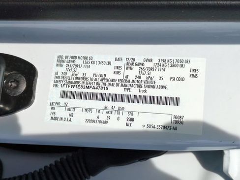 Used 2021 Ford F150 XLT AWD/4WD image 34