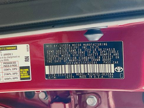 New 2026 Toyota Corolla SE image 20