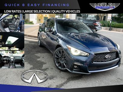 Used 2021 INFINITI Q50 Red Sport 400
