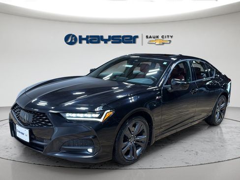 Used 2022 Acura TLX SH-AWD w/ A-SPEC Pkg image 3