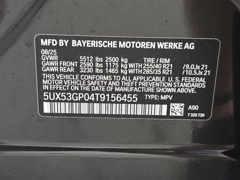 Used 2026 BMW X3 xDrive30i w/ M Sport Package AWD/4WD image 34
