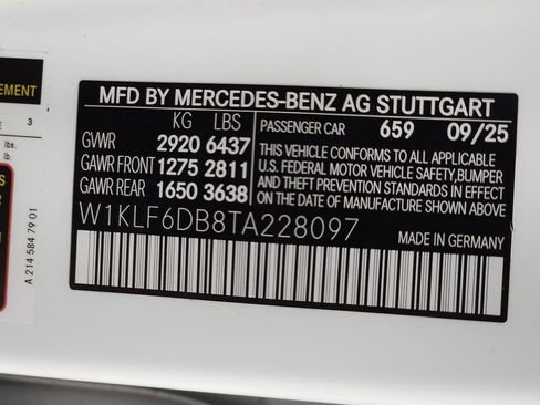 Certified 2026 Mercedes-Benz E 53 AMG e 4MATIC Sedan image 38