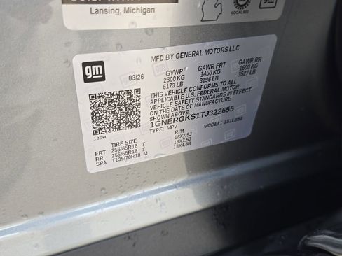 New 2026 Chevrolet Traverse LT FWD image 35