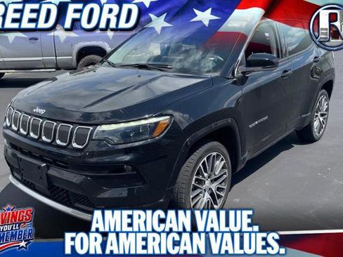Used 2022 Jeep Compass Limited w/ Elite Group AWD/4WD image 1