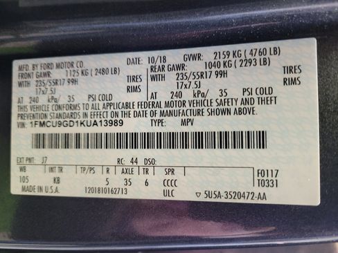 Used 2019 Ford Escape SE AWD/4WD image 33