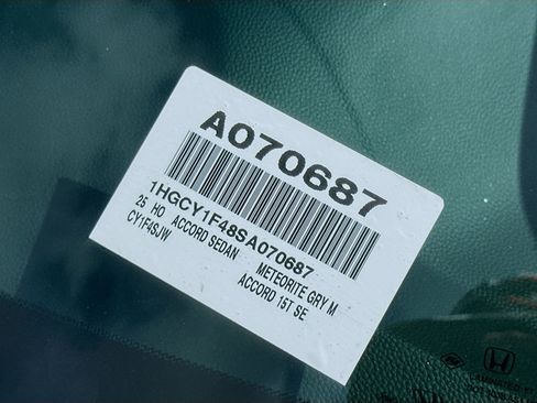 New 2025 Honda Accord SE image 26