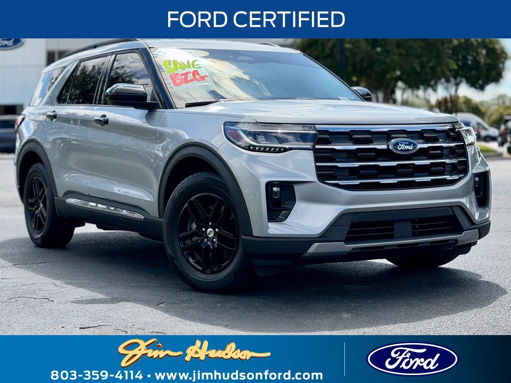 Certified 2025 Ford Explorer Active w/ Active Comfort Package RWD image 1