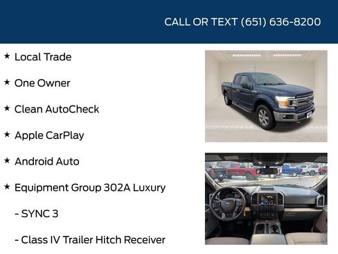 Used 2018 Ford F150 XLT w/ Equipment Group 302A Luxury image 5