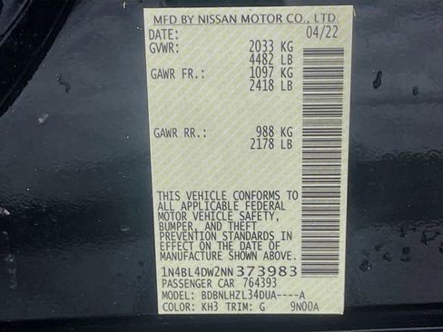 Used 2022 Nissan Altima 2.5 SV image 30