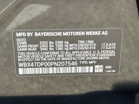 Used 2023 BMW X3 sDrive30i w/ Premium Package w/ZPA image 43